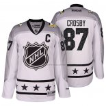Maillot Hockey 2017 All Star Pittsburgh Penguins Sidney Crosby Blanc