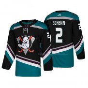 Maillot Hockey Anaheim Ducks Luke Schenn Alterner 25th Anniversaire Third Authentique Noir