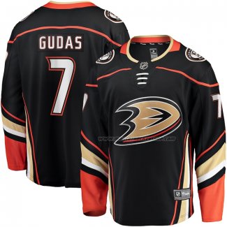 Maillot Hockey Anaheim Ducks Radko Gudas Domicile Breakaway Noir