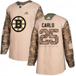 Maillot Hockey Boston Bruins Brandon Carlo Authentique 2017 Veterans Day Camouflage