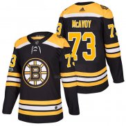 Maillot Hockey Boston Bruins Charlie Mcavoy Domicile Authentique 2018 Noir