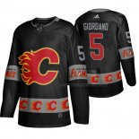 Maillot Hockey Calgary Flames Mark Giordano Breakaway Noir