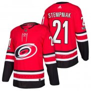 Maillot Hockey Carolina Hurricanes Lee Stempniak Domicile Authentique 2018 Rouge