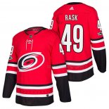 Maillot Hockey Carolina Hurricanes Victor Rask Domicile Authentique 2018 Rouge