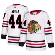 Maillot Hockey Chicago Blackhawks Jan Rutta Exterieur Blanc