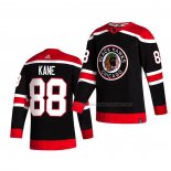 Maillot Hockey Chicago Blackhawks Kane Noir