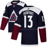 Maillot Hockey Colorado Avalanche Alexander Kerfoot Alterner Authentique Bleu