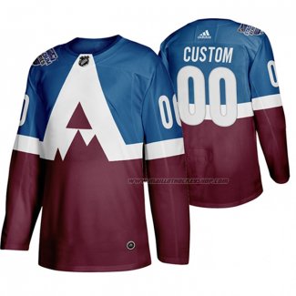 Maillot Hockey Colorado Avalanche Personnalise 2020 Stadium Series Bleu