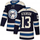 Maillot Hockey Columbus Blue Jackets Cam Atkinson Alterner Authentique Bleu
