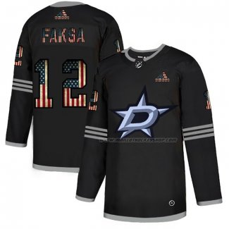 Maillot Hockey Dallas Stars Radek Faksa 2020 USA Flag Noir