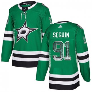 Maillot Hockey Dallas Stars Tyler Seguin Drift Fashion Vert