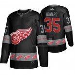 Maillot Hockey Detroit Red Wings Jimmy Howard Breakaway Noir