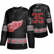 Maillot Hockey Detroit Red Wings Jimmy Howard Breakaway Noir