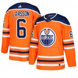 Maillot Hockey Edmonton Oilers Adam Larsson Domicile Orange