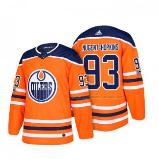 Maillot Hockey Edmonton Oilers Ryan Nugent-hopkins 2018 Orange