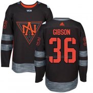 Maillot Hockey Enfant America del Norte John Gibson Premier 2016 World Cup Noir