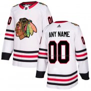 Maillot Hockey Enfant Chicago Blackhawks Personnalise Exterieur Blanc