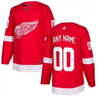 Maillot Hockey Enfant Detroit Red Wings Personnalise Domicile Rouge