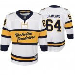 Maillot Hockey Enfant Nashville Predators Mikael Granlund Replica Joueur 2020 Winter Classic Blanc