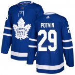 Maillot Hockey Enfant Toronto Maple Leafs Felix Potvin Domicile Authentique Bleu