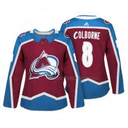 Maillot Hockey Femme Colorado Avalanche Joe Colborne Authentique Joueur Maroon