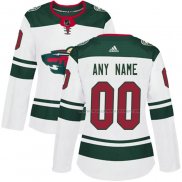 Maillot Hockey Femme Minnesota Wild Personnalise Exterieur Blanc