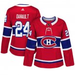 Maillot Hockey Femme Montreal Canadiens Phillip Danault Authentique Joueur Rouge