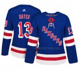 Maillot Hockey Femme New York Rangers Kevin Hayes Authentique Joueur Bleu