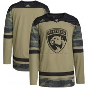 Maillot Hockey Florida Panthers Military Appreciation Team Authentique Practice Camouflage