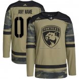 Maillot Hockey Florida Panthers Personnalise Military Appreciation Team Authentique Practice Camouflage