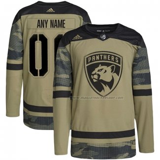 Maillot Hockey Florida Panthers Personnalise Military Appreciation Team Authentique Practice Camouflage