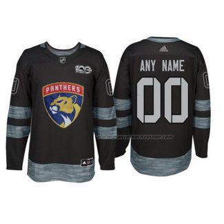 Maillot Hockey Florida Panthers Personnalise Noir