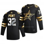 Maillot Hockey Golden Edition Dallas Stars Colton Point Limited Authentique 2020-21 Noir