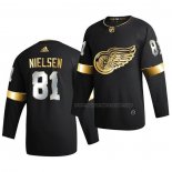 Maillot Hockey Golden Edition Detroit Red Wings Frans Nielsen Limited Authentique 2020-21 Noir