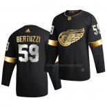 Maillot Hockey Golden Edition Detroit Red Wings Tyler Bertuzzi Limited Authentique 2020-21 Noir