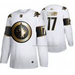 Maillot Hockey Golden Edition Winnipeg Jets Adam Lowry Limited Blanc