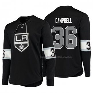 Maillot Hockey Los Angeles Kings Jack Campbell Platinum Noir