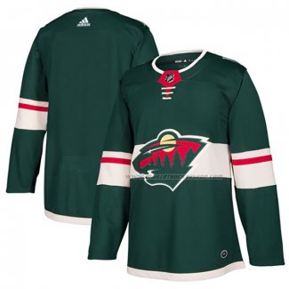 Maillot Hockey Minnesota Wild Blank Domicile Authentique Vert