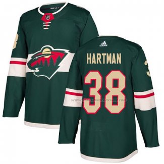 Maillot Hockey Minnesota Wild Ryan Hartman Domicile Authentique Vert