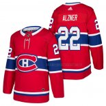 Maillot Hockey Montreal Canadiens Karl Alzner Authentique Domicile 2018 Rouge