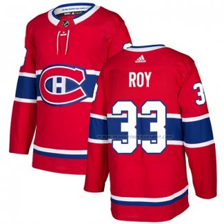 Maillot Hockey Montreal Canadiens Patrick Roy Domicile Authentique Rouge