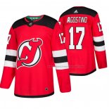 Maillot Hockey New Jersey Devils Kenny Agostino Domicile Authentique Rouge