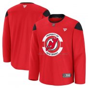 Maillot Hockey New Jersey Devils Practice Rouge