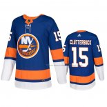 Maillot Hockey New York Islanders Cal Clutterbuck Domicile Authentique Bleu