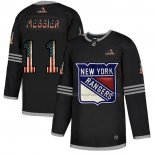 Maillot Hockey New York Rangers Mark Messier 2020 USA Flag Noir