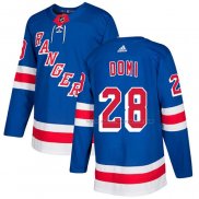 Maillot Hockey New York Rangers Tie Domi Domicile Authentique Bleu