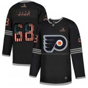 Maillot Hockey Philadelphia Flyers Jaromir Jagr 2020 USA Flag Noir