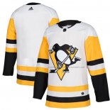 Maillot Hockey Pittsburgh Penguins Blank Road Authentique Blanc