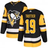 Maillot Hockey Pittsburgh Penguins Bryan Trottier Domicile Authentique Noir