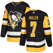 Maillot Hockey Pittsburgh Penguins Joe Mullen Domicile Authentique Noir